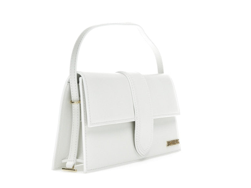 Jacquemus Le Bambino Long Shoulder Bag White