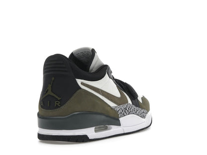 Jordan Legacy 312 Low Sail Black Medium Olive