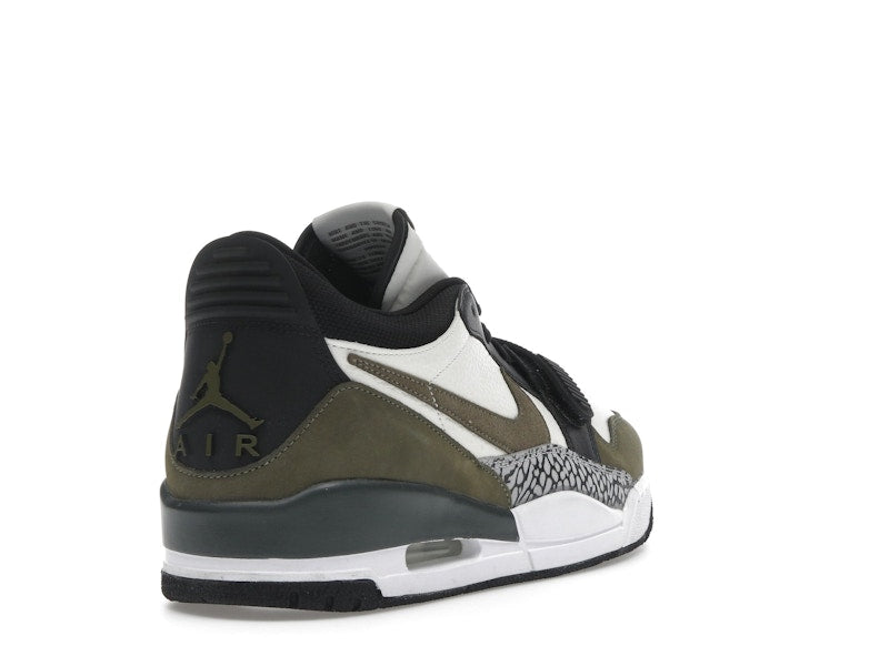 Jordan Legacy 312 Low Sail Black Medium Olive