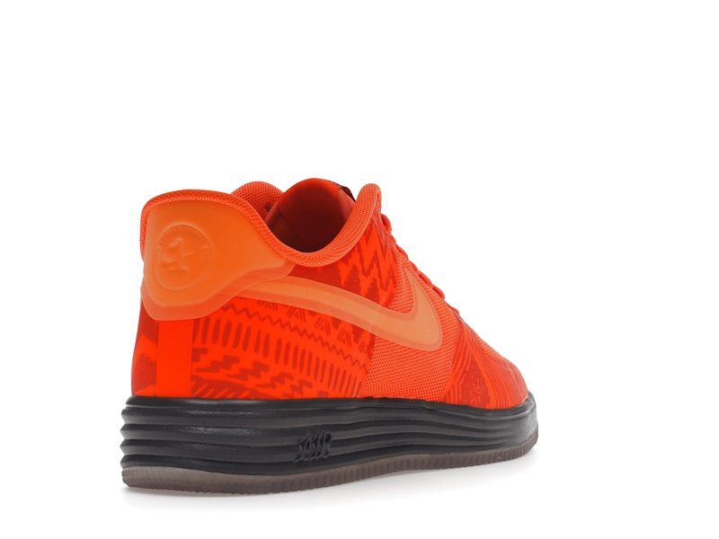 Nike Lunar Force 1 Fuse Bhm Sneaker Orange/Brown