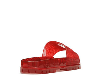 adidas x Gucci Adilette Slide Red