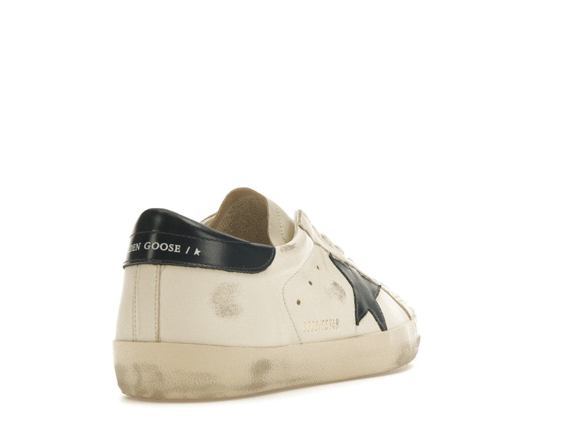 Golden Goose Super-Star Beige Night Blue
