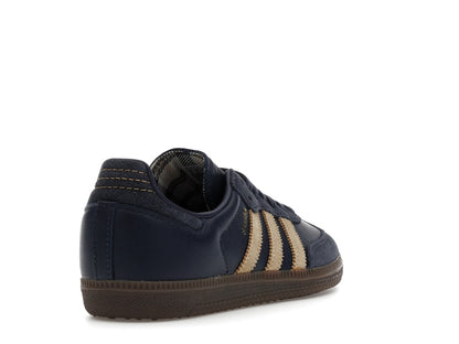 adidas Samba OG Shadow Navy Golden Beige