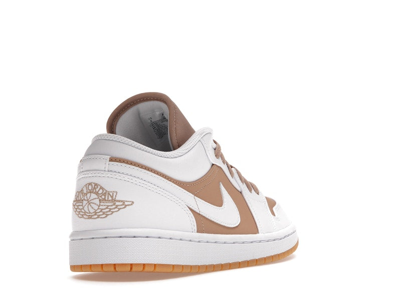 Jordan 1 Low Gum White