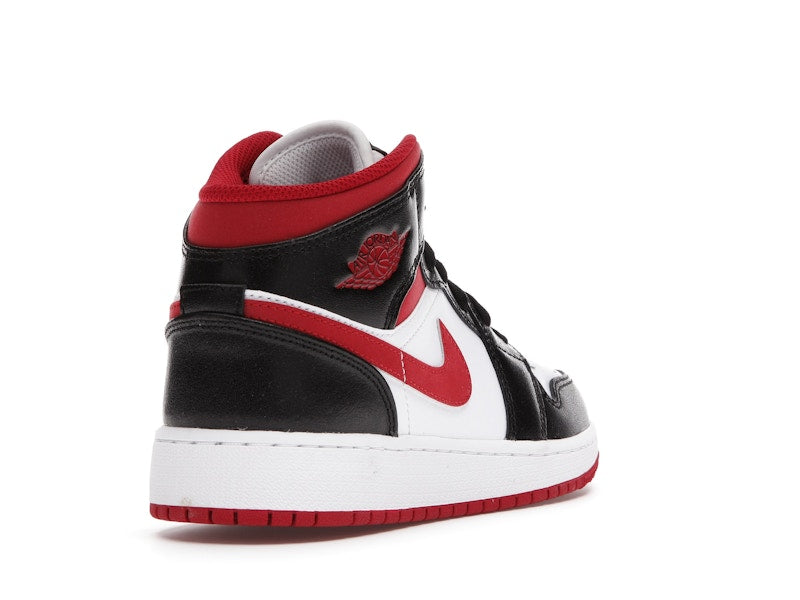 Jordan 1 Mid Gym Red Black White (GS)