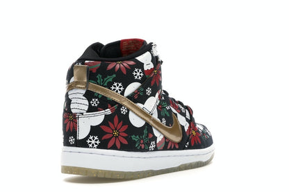 Nike SB Dunk High Concepts Ugly Christmas Sweater Black
