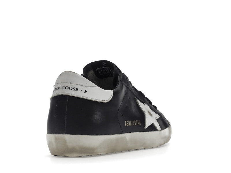 Golden Goose Super-Star Black White Leather (Women's)