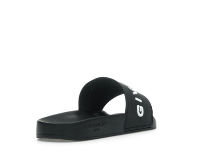 Givenchy Paris Slide Sandals Black