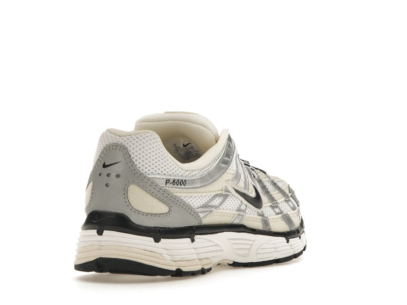 Nike P-6000 Coconut Milk Metallic Silver (Women's)
