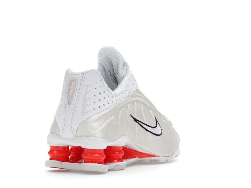 Nike Shox R4 White Phantom Picante Red (Women's)