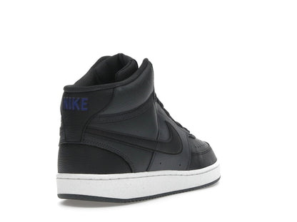 Nike Court Vision Mid Next Nature Dark Smoke Grey Off Noir Racer Blue Black