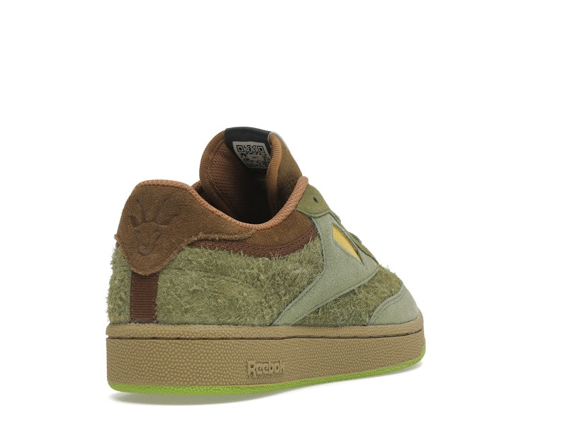 Reebok Club C National Geographic Washed Green