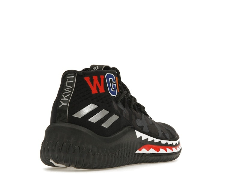 adidas Dame 4 A Bathing Ape Black
