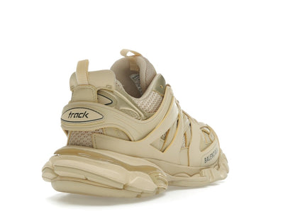 Balenciaga Track Beige Metallic Gold