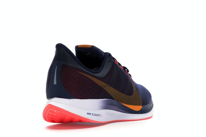 Nike Zoom Pegasus 35 Turbo Blackened Blue Orange Peel (Women's)