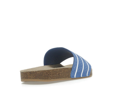adidas Adilette Slides Royal Blue Core White Gum