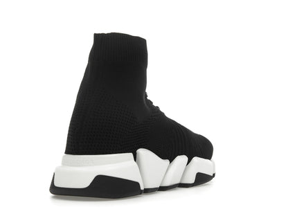 Balenciaga Speed 2.0 Lace Up Black White