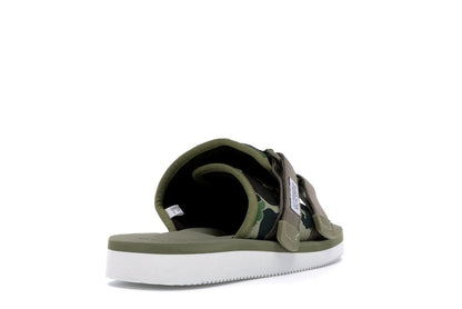 Suicoke x Bape ABC Kaw-Ape Green