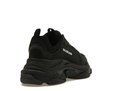 Balenciaga Triple S Black White Laces