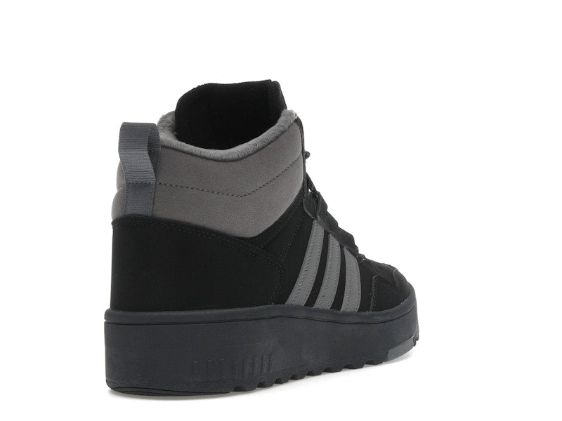 adidas Hoops 4.0 Mid Black Grey Four