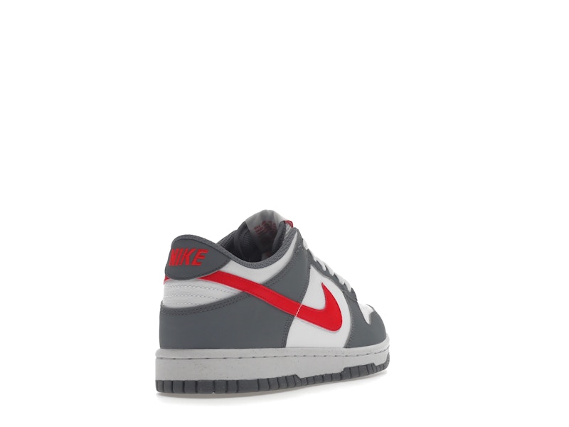 Nike Dunk Low Next Nature Smoke Grey Light Crimson (GS)