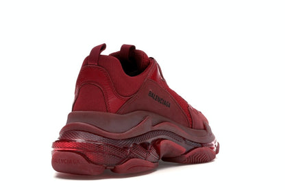 Balenciaga Triple S Burgundy Red