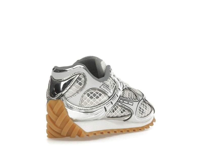 Bottega Veneta Orbit Silver White (Women's)