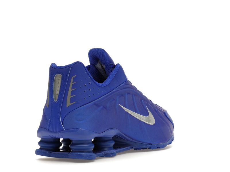 Nike Shox R4 Racer Blue Metallic Silver (Women's)