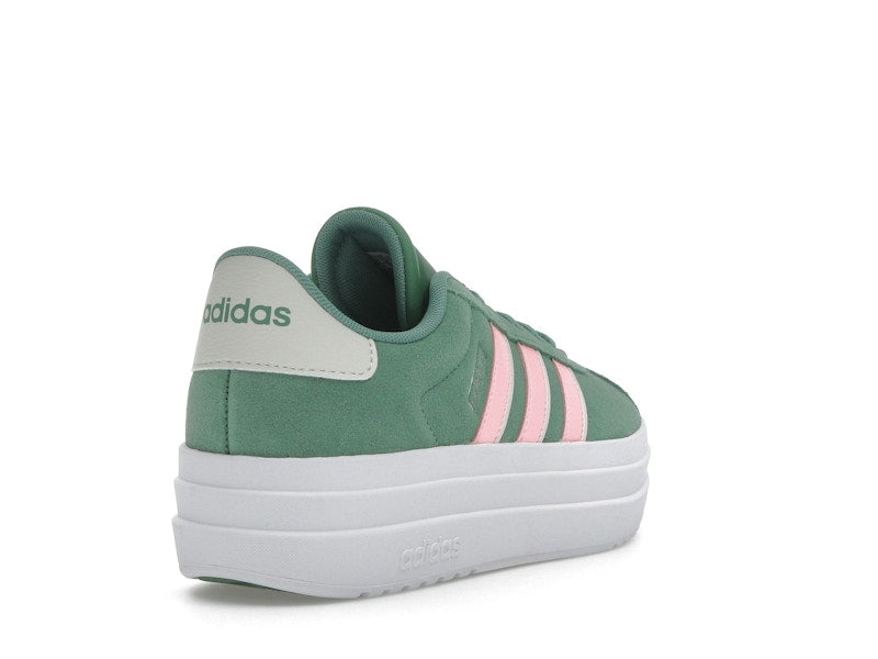 adidas VL Court Bold Preloved Green Pink Spark Ivory (Women's)