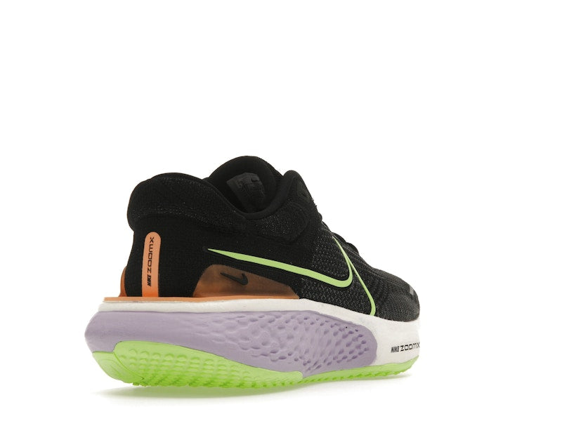 Nike ZoomX Invincible Run Flyknit 2 Black Lilac Ghost Green