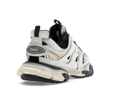 Balenciaga Track Worn Out In White Black
