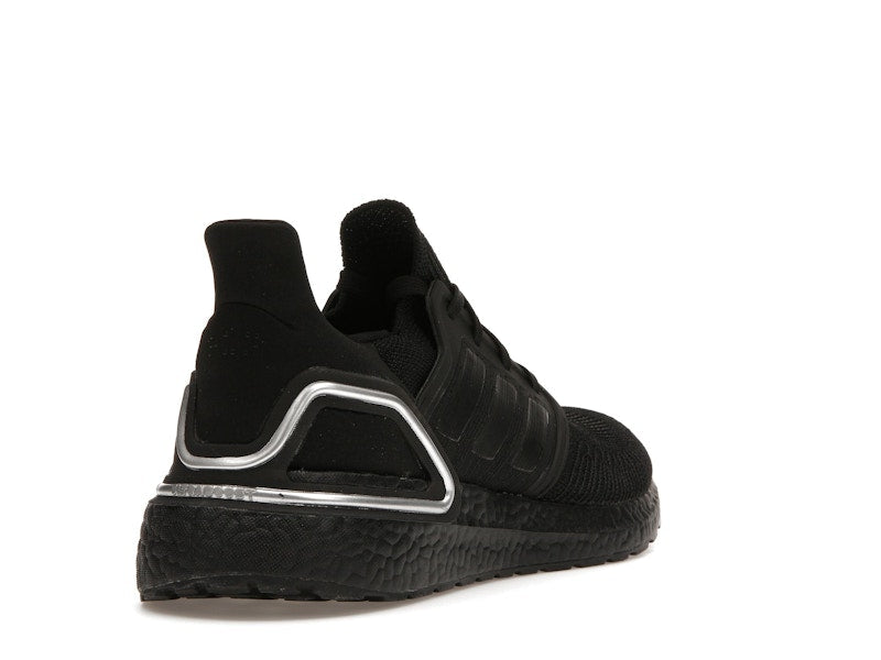 adidas Ultra Boost 20 Core Black Silver Metallic