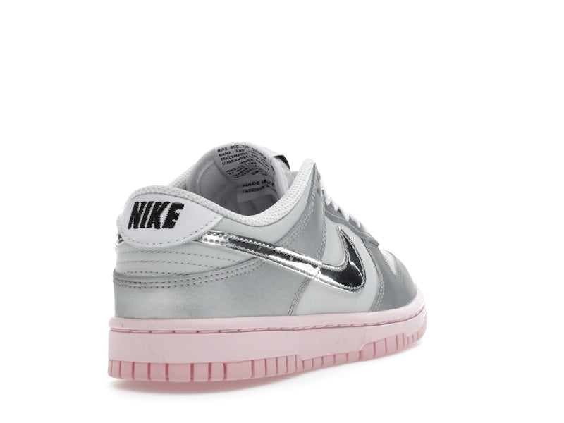 Nike Dunk Low LX Metallic Silver Pink Foam (Women's)