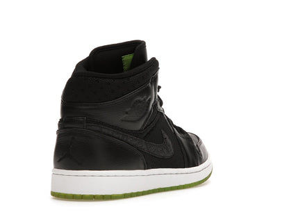 Jordan 1 Phat Black Action Green
