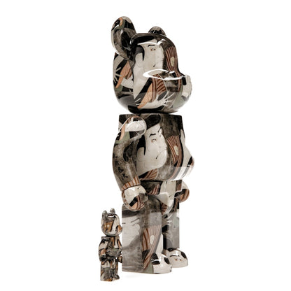 Bearbrick Sharaku Toshusai (Otani Oniji III as Yakko Edobei) 100% & 400% Set