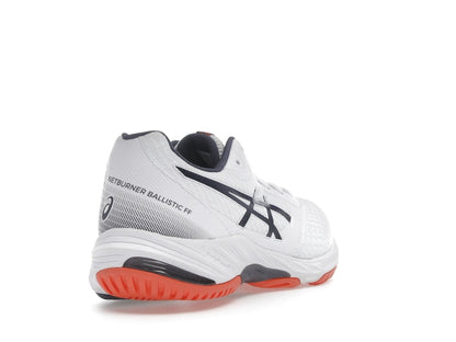 ASICS Netburner Ballistic FF 3 White Indigo Fog