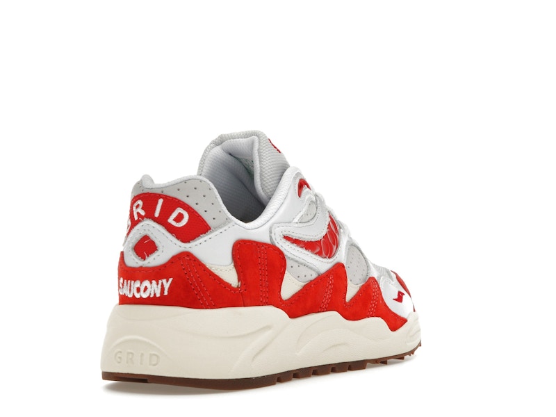 Saucony Grid Shadow 2 Ivy Prep White Red