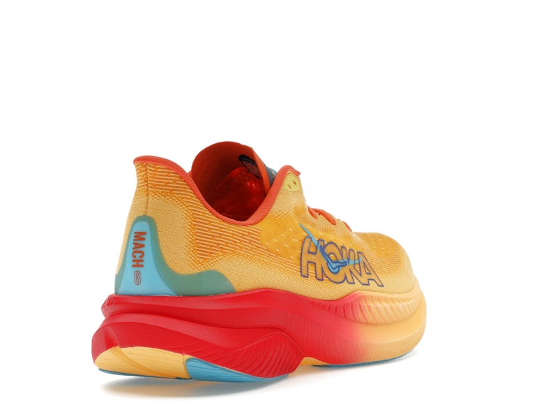 Hoka One One Mach 6 Poppy Squash