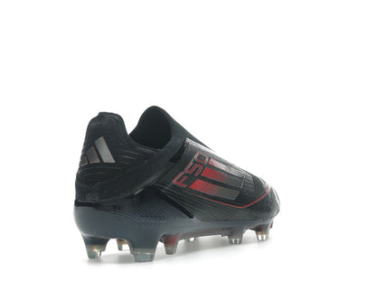 adidas F50 Elite Laceless FG Core Black Iron Metallic Lucid Red