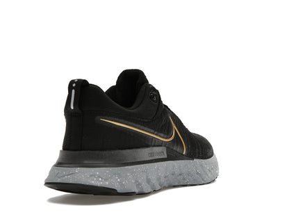 Nike React Infinity Run Flyknit 2 Black Gold