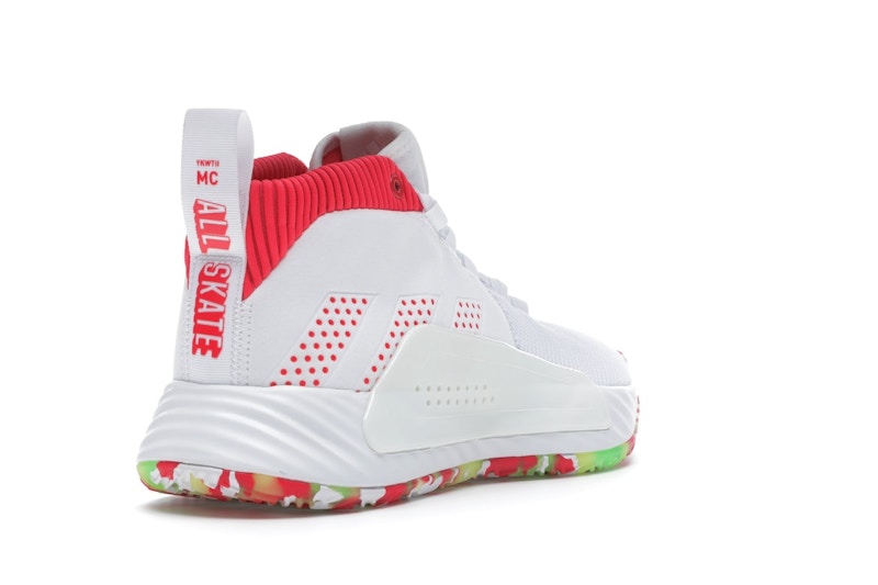 adidas Dame 5 White Multi