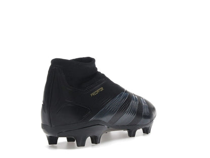 adidas Predator League Laceless FG Core Black Carbon Gold Metallic