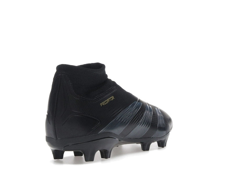 adidas Predator League Laceless FG Core Black Carbon Gold Metallic