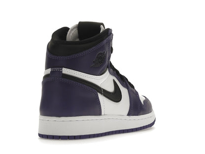 Jordan 1 Retro High Court Purple White (GS)
