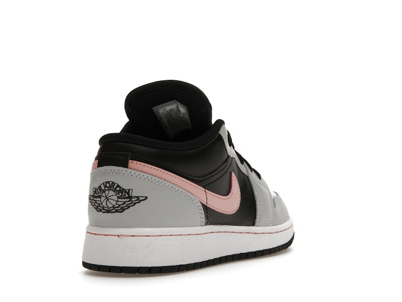 Jordan 1 Low Black Grey Pink (GS)