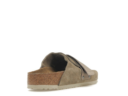 Birkenstock Kyoto Nubuck Suede Taupe