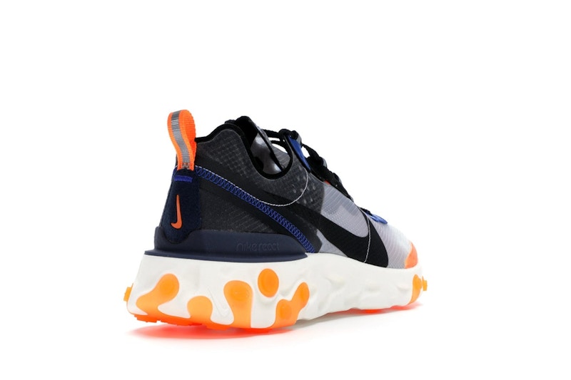 Nike React Element 87 Thunder Blue/Total Orange