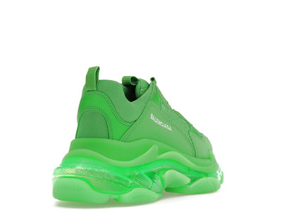 Balenciaga Triple S Clear Sole Bright Green