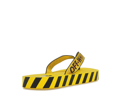 OFF-WHITE Industrial Flip Flops Yellow SS21