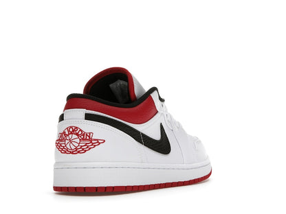 Jordan 1 Low White University Red Black